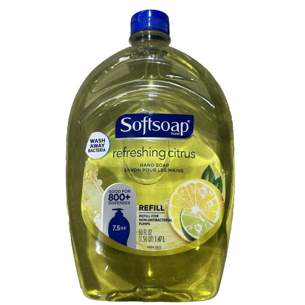 Softsoap Refreshing Citrus Liquid Hand Soap Refill - 50 Fluid Ounce S-1